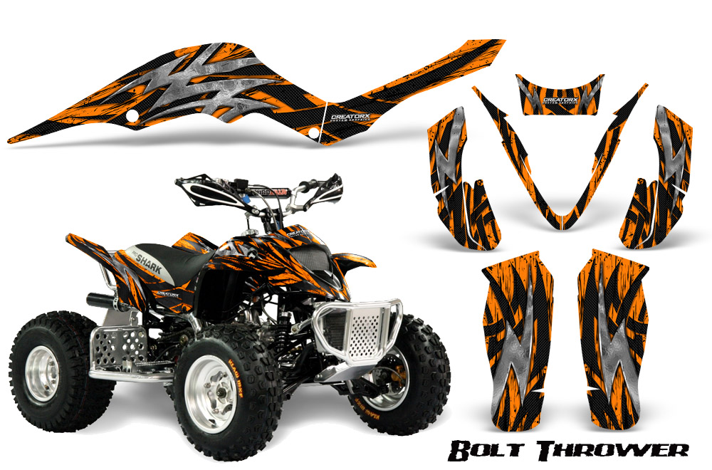 Apex Pro Shark Graphics Kit Bolt Thrower Orange